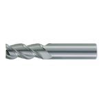 Kennametal® 3658852 AADE Center Cutting Corner Radius High Performance Square End Mill, 3/4 in Diameter Cutter, 3 in Length of Cut, 3 Flutes, 3/4 in Shank Diameter, 5-1/4 in OAL, Uncoated