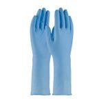 PIP® Ambi-dex® Overdrive 63-3314PF/L Disposable Gloves, L, Nitrile, Blue, 14 in L, Non-Powdered, Textured Grip, 6 mil THK, Application Type: Food/Industrial Grade, Ambidextrous Hand
