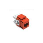 eXtreme® GigaMax® QuickPort® 5G110-RO5 8-Conductor 8-Position Component Rated UTP Connector, Cat 5e+ Module, 1 Ports