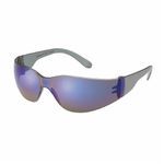 Gateway Safety® 369M StarLite® SM Lightweight Unisex Protective Glasses, Scratch-Resistant Lens Coating, Blue Mirror Lens, Frameless Frame, Gray Frame, Polycarbonate Frame, Polycarbonate Lens, Specifications Met: ANSI Z87.1