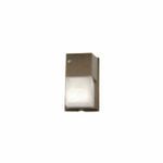 Hubbell® NRG-312LU-5K-BZ Outdoor Wallpack, LED Lamp, 18 W Fixture, 120 to 277 VAC, Bronze Housing Finish