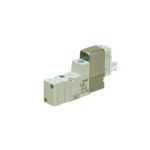SMC® SYJ314-5L SYJ300 3-Port Solenoid Valve, 0.15 to 0.7 MPa Pressure, 0.089 Cv Flow Rate, Die Cast Zinc Body