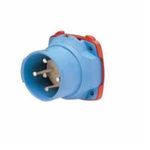 MELTRIC DECONTACTOR™ 63-18162 DSN20 Switch Rated Male Inlet With Ground, 120/127/208/220 VAC, 20 A, 2 Pole, 3 Wires