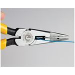 Jonard Tools® JIC-21257 Telecom Long Nose Plier, 1-7/8 in Jaw Length, 13/16 in Jaw Width, 6-7/8 in OAL