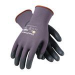 PIP® MaxiFoam® LITE™ 34-900/XL Unisex General Purpose Gloves, General Purpose Glove, Seamless Style, XL, Micro-Foam Nitrile Palm, 15 ga Nylon, Dark Gray/Graphite, Continuous Knit Wrist Cuff, Micro-Foam Nitrile Coating, Resists: Cut, Oil and Puncture