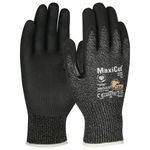 MaxiCut Ultra 44-5745/M 44-5745 Cut Resistant Gloves, M, Nitrile Coating, Elastic Cuff, Resists: Abrasion/Tear/Puncture, ANSI Cut-Resistance Level: A5