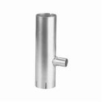 Donaldson® H001284 Compact Exhaust Ejector, 4.02 in ID, 14.37 in L, 450 to 590 cfm Intake, 1140 to 1500 cfm Exhaust