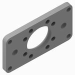 Allen-Bradley MPAI-NA501 MP-Series Heavy Duty Cylinder Accessory,  For Size 144 mm,  Carbon Steel,  Melonite Finish