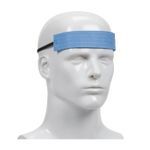 PIP® 396-500 EZ-Cool® Disposable Sponge Sweatband, Universal, Blue, Cellulose