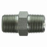 Midland Industries 540416 Hex Pipe Nipple, 1 in, MNPT End Style, Steel, Import Domestic/Import