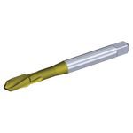 Kennametal® 5212219 Beyond™ T620 High Performance Spiral Flute Tap, Right Hand Cutting Direction, 3/8-24 Thread, Form D Plug Chamfer, Left Hand Flute Direction, 3 Flutes, PVD-TiCN-TiN Coated, HSS-E-PM, Yes Through Coolant