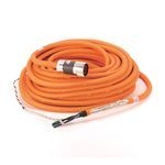 Rockwell Automation SpeedTEC Cable, Motor Power With Brake Wires, SpeedTec DIN Connector, Drive-end, Flying-lead, 10 AWG, Continuous-Flex, 25 Meters