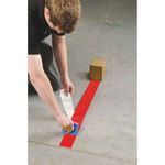Brady® ToughStripe® 104343 Non-Reflective Floor Marking Tape, 100 ft L x 3 in W, Red, B-514 Polyester