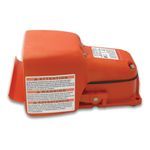 LINEMASTER® 511-BG Hercules Anti-Trip Form C Heavy Duty O-Shield Foot Switch, 125 to 250 VAC, 20 A, 1 hp Power