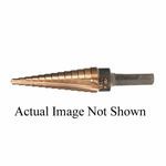 Norseman™ Ultra Bit™ 45411 Type B78-AG Multi-Diameter Step Drill, 3/16 in Diameter Minimum Hole, 1/2 in Diameter Maximum Hole, 6 Hole, 1/4 in Shank