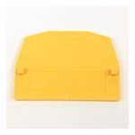 Rockwell Automation End Barrier, Yellow, Qty. 50