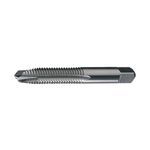Cle-Line® C62162 Standard Straight Flute Spiral Point Machine Tap, Right Hand Cutting Direction, 3/8-16 Thread, H3 Thread Limit, Plug Chamfer, 3 Flutes, Bright, HSS, Cast Iron, Non-Ferrous Materials and Steel Material Application, No Through Coolant