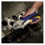 Irwin® Vise-Grip® Fast Release™ 15T 9LN® 1-Handed Locking Plier, 2-3/4 in Nominal, Long Nose Jaw, Alloy Steel Jaw