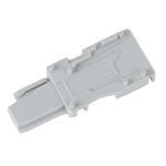 Allen-Bradley 1492-P3MSTP Terminal Block Accessory,  Push in connection,  IEC,  Flexible Plug in Accessory,  2.5mm,  Middle Plug,  Grey,  Package Qty 50