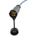 PREMISE WIRING Hi-Impact™ HICH Coupler Drop Housing, Black
