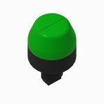Allen-Bradley 855PD-B24MEH3622 2 Ckt Panel Mount Alarm, 24V AC/DC, 45 mm Diameter, Half Lens, Green, Blue, 22.5 mm Round Mounting Hole