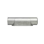 Crouse-Hinds Condulet® LL57 Type LL Conduit Outlet Body, 1-1/2 in Hub, 7, 26 cu-in, Feraloy® Iron Alloy, Electrogalvanized/Aluminum Acrylic Painted