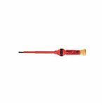Bondhus® Felo 51723 063 Screwdriver Bit, Imperial, 1/8 in Slotted Point, 4 in L