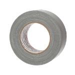 NSI Easy-Wrap™ EWDT-8 General Purpose Duct Tape, 55 yd L x 2 in W x 8 mil THK, Rubber Adhesive, Silver