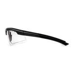 Pyramex® SCH4810DT Reatta® Safety Glasses, H2X Anti-Fog/Scratch-Resistant Lens Coating, Clear Lens, Charcoal Frame, Polycarbonate Frame, Polycarbonate Lens, Specifications Met: ANSI Z87.1