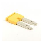 Rockwell Automation Plug-In Center Jumper, 10 mm Center to Center, 2 Pole, Gray, 1492-L Blocks