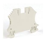 Rockwell Automation 1492-J IEC Terminal Block, One-Circuit Feed-Through Block, 1.5 mm (# 22 AWG - # 16 AWG), 2 Connection points on each side, White,