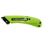 Pacific Handy Cutter™ S5R Heavy Duty Safety Knife, 0.74 in W Utility Blade, Quick-Change, Carbon Steel Blade, 1 Blades Included, 6.12 in OAL