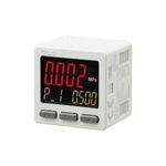 SMC® ISE20-P-N01 ISE20 Digital Pressure Switch, -0.1 to 1 |MPa Measuring, 1/8 NPT Connection, PNP Output, Electrical Ratings: 25 mA at 12 to 24 VDC, +/- 2 % FS, +/- 1 % Digit Accuracy