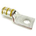 Color-Keyed® 54174 54100 1-Hole Compression Lug, 250 kcmil Copper Conductor, Die Code: 62, 3/8 in Stud, Copper