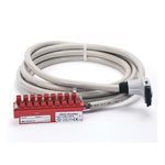 Rockwell Automation Pre-wired cable for SLC500 AC Input Modules, 20 conductors, #22 AWG, w/1746-RTB25R connector & IFM 20-pin connector, length 2.5 meter (8.2 feet)