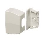PREMISE WIRING PW2RED Extruded Non-Metallic Latching Standard Raceways Reducer, For Use With WallTrak® Latching Non-Metallic Raceways, 6.5 in L x 4 in W x 1.3 in H, Off-White