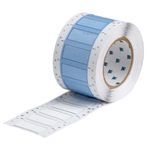 Brady® PS-500-2-WT-2 PermaSleeve® 1-Sided Wire Marker Sleeve, 0.187 to 0.45 in Wire, 1 in L x 0.851 in W, Polyolefin