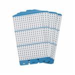 Brady® Porta-Pack® PWM-7 Refill Page, Black/White Legend/Background, B-500 Vinyl Cloth