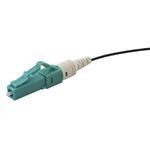 Hubbell® PROclick® FCLC900K50GM12 Pre-Polished Fiber Optic Connector, LC Connector, 50/125 10G MM-OM3 Fiber, 50 um, 1.5 mm Zirconia Ferrule