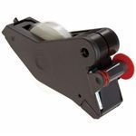Brady® 64826 Tape Cartridge, 90 ft L x 1/2 in W, For Use With: Labelizer Plus® Printers, Vinyl Film, Black/White