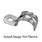 AMERICAN FITTINGS CSR 501 Industrial SPEC-grade™ 1-Hole Conduit Strap, 1/2 in, For Use With: Rigid Conduit, Steel, Bright Electroplated Zinc