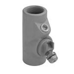 O-Z/Gedney EYDX-150 Explosionproof Expanded Fill Drain Female Conduit Sealing Fitting, 1-1/2 in For Use With: Threaded Rigid Metal and IMC Conduit, Malleable Iron, Electroplated Zinc/Polished Chrome/Epoxy Powder Coated