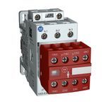 Allen-Bradley 100S-E26EJ22C Safety Contactor, IEC, 26 A, 24 60V 50 60 Hz/20 60V DC Low Consumption, 3 NO Poles, 0 NO 0 NC Auxiliary Contacts, 2 NO 2 NC Safety Auxiliary Contacts, Screw Terminals
