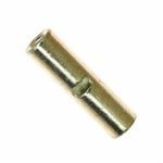 Scotchlok™ M10BCX Standard Butt Connector, 12 to 10 AWG Conductor, 0.81 in L, Seamless Barrel, Copper, Yellow