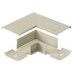 PREMISE WIRING HBL3011EIV Standard Raceway Elbow, 90 deg Bend, Flat End, Roll Formed Steel