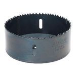 Greenlee® 825-4-1/2 Variable Pitch Hole Saw, 4-1/2 in Dia, 1-5/8 in Cutting Depth, Bi-Metal Cutting Edge, Applicable Materials: Aluminum, Fiberglass, Plastic, Steel, Tin, Wood