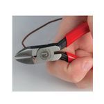 Jonard Tools® DIABVNOTCH Crushing Slitting Diagonal Cutting Plier, W-Notch Jaw, 3/4 in L x 1/2 in W x 11/32 in THK Jaw