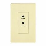 Leviton® 95A10-IVCS Hi-Fi 2 Color Change Kit, For Use With 95A04-1 Remote Input Module, Ivory