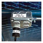 Brady® BMP® 21 ToughStripe® M21-250-595-WT Printer Label, 21 ft H x 1/4 in W, Black on White Legend/Background, B-595 Vinyl