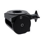 Hoffman SYSPEND™ S2MAA CS4 30 deg Stepless Angled Adapter, 4.72 in H, For Use With SYSPEND™ 281-MAX Suspension System, Aluminum, Black